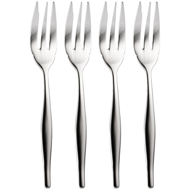 Eetrite Slimline Cake Fork Set, Set Of 4