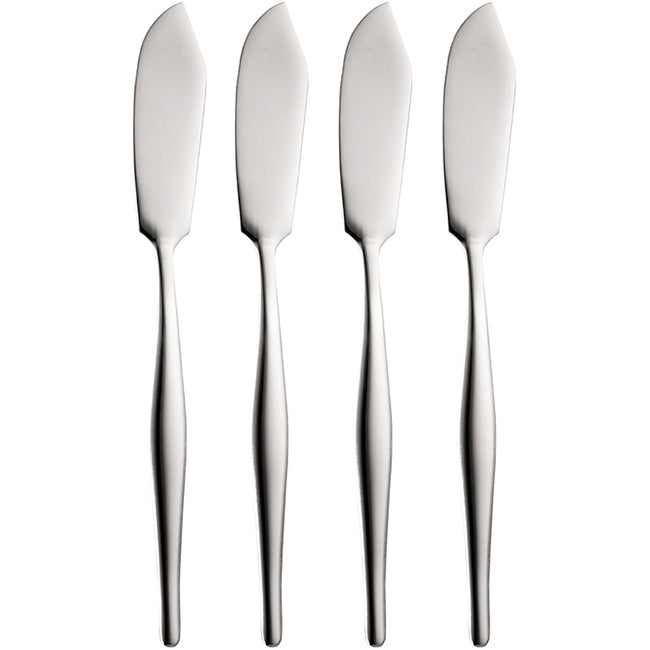 Eetrite Slimline Fish Knife Set, Set Of 4