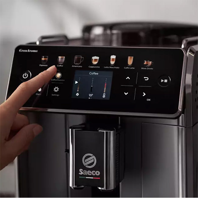 Saeco GranAroma Fully Automatic Black Espresso Machine