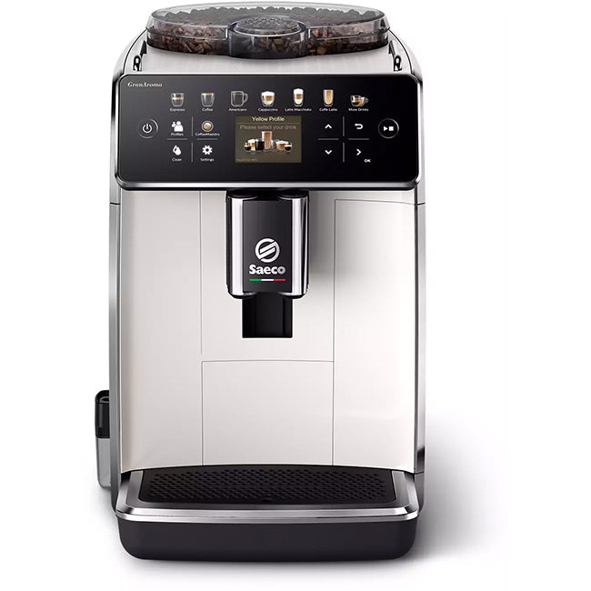 Saeco GranAroma Fully Automatic White Espresso Machine