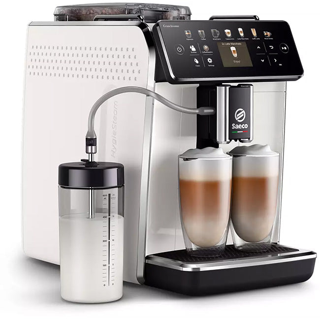 Saeco GranAroma Fully Automatic White Espresso Machine