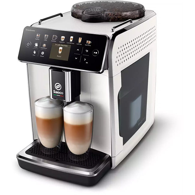 Saeco GranAroma Fully Automatic White Espresso Machine