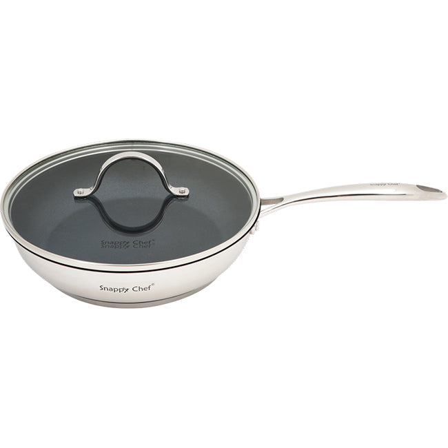 Snappy Chef Platinum Non-Stick Frying Pan With Lid, 26cm