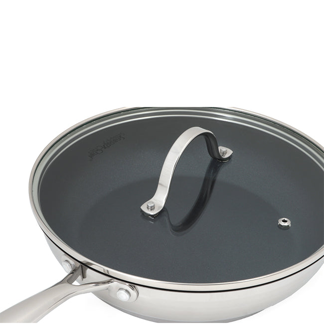 Snappy Chef Platinum Non-Stick Frying Pan With Lid, 26cm