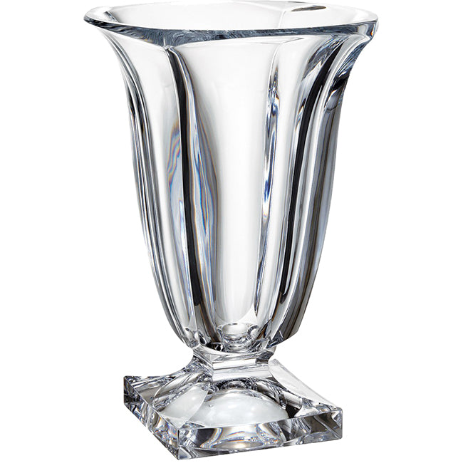 Bohemia Crystal Magma Lead-Free Crystal Vase, 33cm