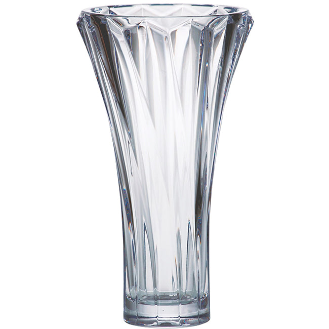 Bohemia Crystal Picadelli Lead-Free Crystal Vase, 35.5cm