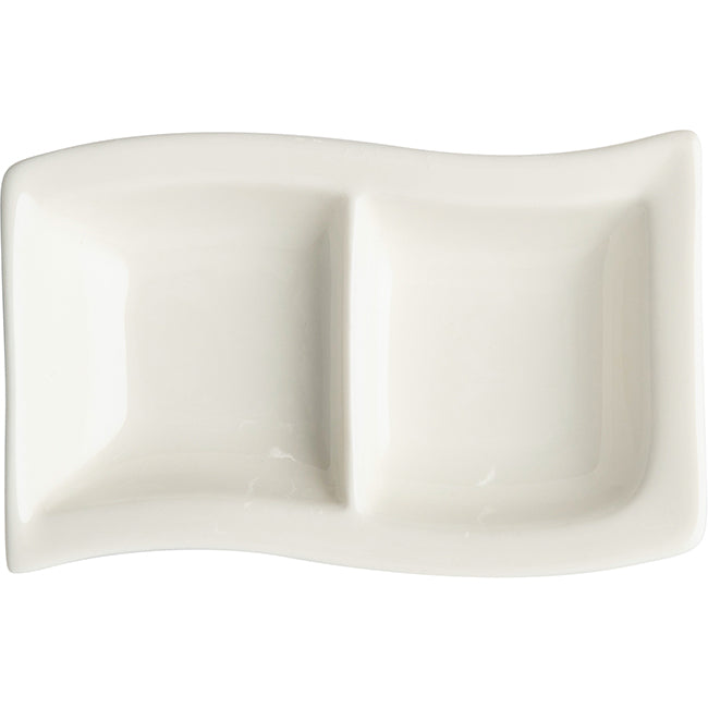 Galateo Square 2 Division Mini Serving Dish