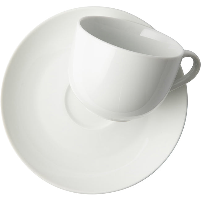 Galateo Super White Coupe Cup & Saucer