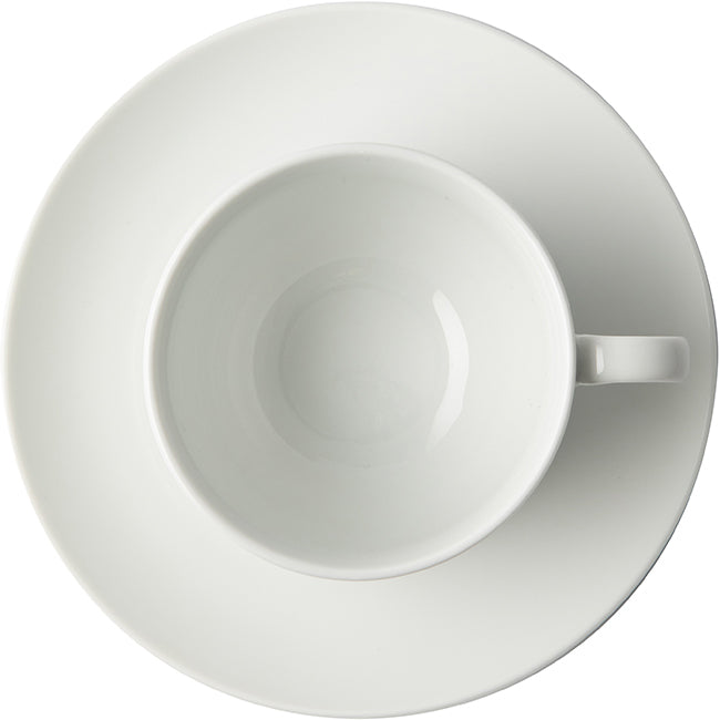 Galateo Super White Coupe Cup & Saucer