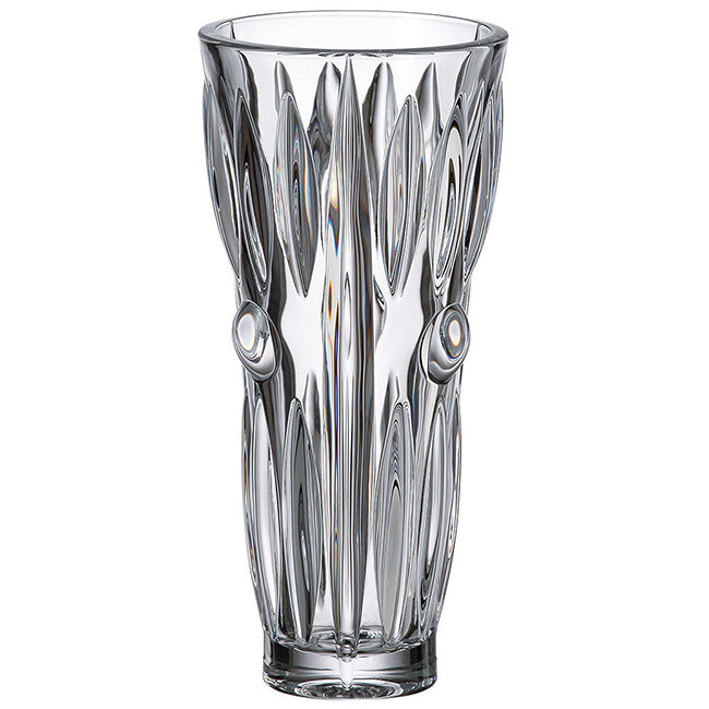 Bohemia Crystal New Nova Pluto Lead-Free Crystal Vase, 28cm