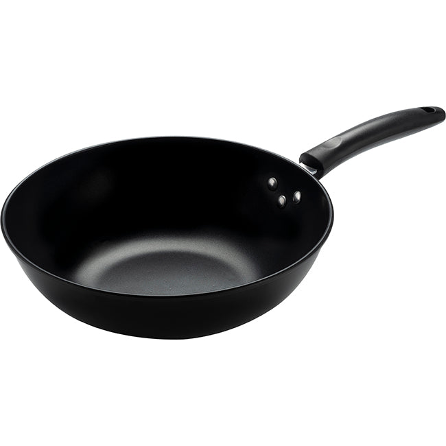 Salton Non-Stick Carbon Steel Wok, 30cm