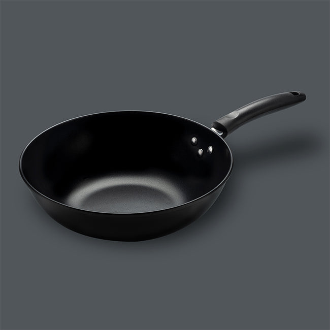 Salton Non-Stick Carbon Steel Wok, 30cm