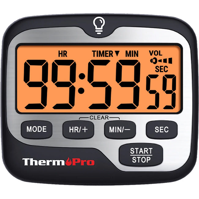 ThermoPro Digital Kitchen Timer With Touchable Backlight & Timer