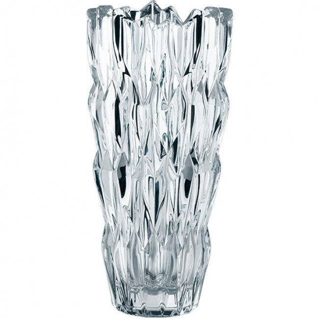 Nachtmann Quartz Lead-Free Crystal Vase, 26cm