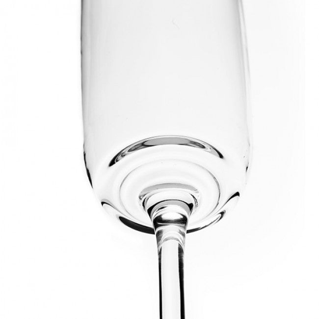 Carrol Boyes Set Of 4 Champagne Flutes, Ripple