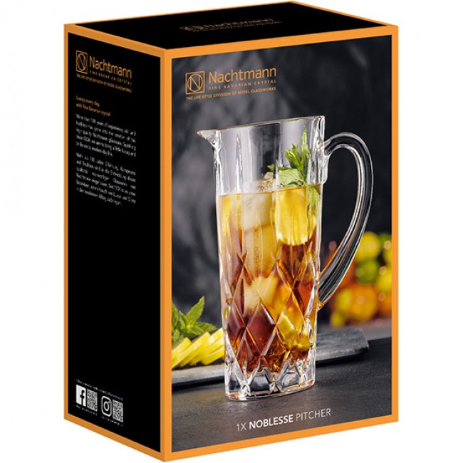 Nachtmann Noblesse Lead-Free Crystal Pitcher, 1.2L