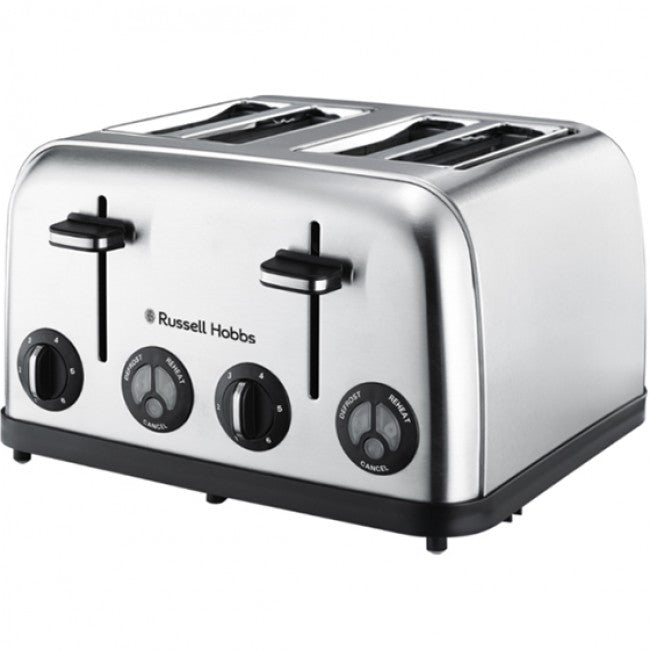 Russell Hobbs Classic Stainless Steel 4 Slice Toaster
