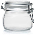 Consol Store-It Jar With Clip-Top Lid, 500ml