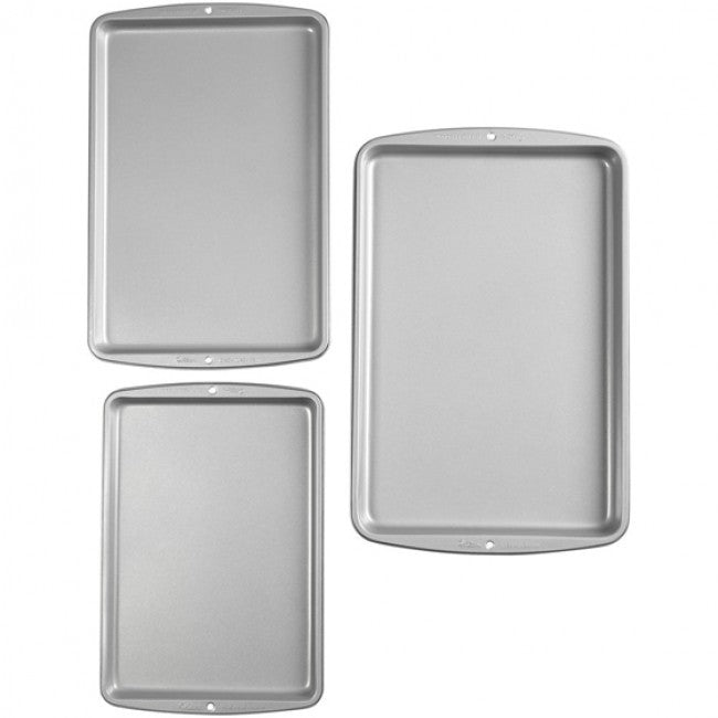Wilton Recipe Right Cookie Sheet Set, 3pc