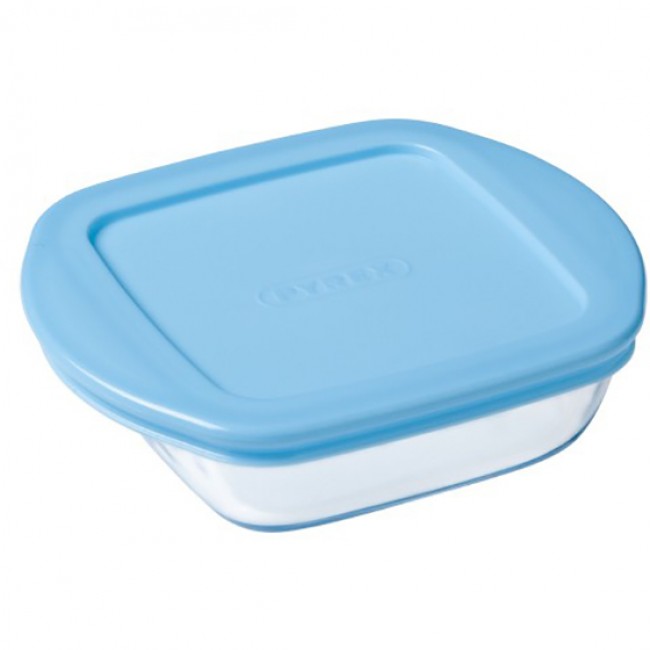 Pyrex My First Square Dish With Lid, 350ml