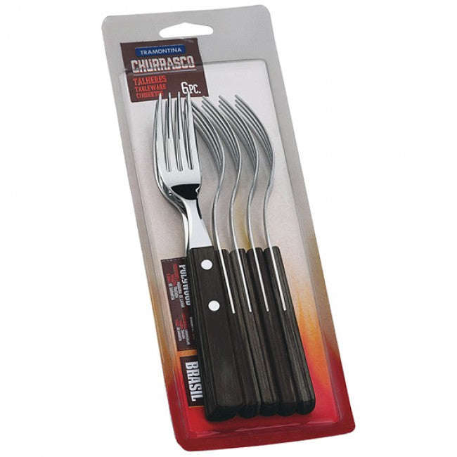 Tramontina Churrasco Table Fork Set, 6pc