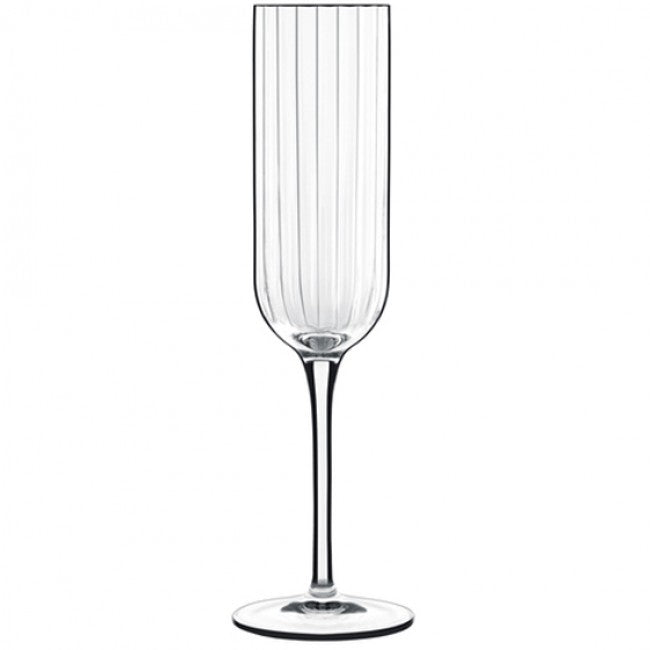 Luigi Bormioli Bach 210ml Champagne Flutes, Set of 4