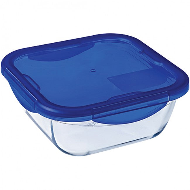 Pyrex Cook & Go Square Roaster With Lock Lid