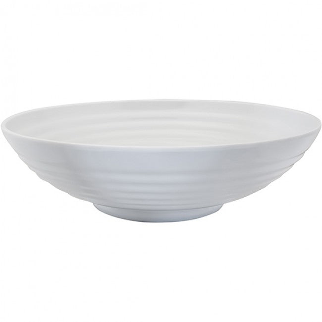 Home Classix Melamine Salad Bowl, White, 30cm