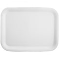 Home Classix Melamine Rectangular Tray, White, 38cm