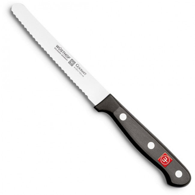 Wüsthof Gourmet Serrated Utility Knife, 12cm