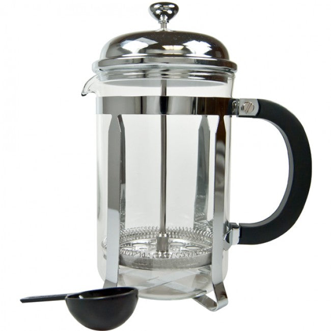 Regent Chrome & Pyrex Coffee Plunger