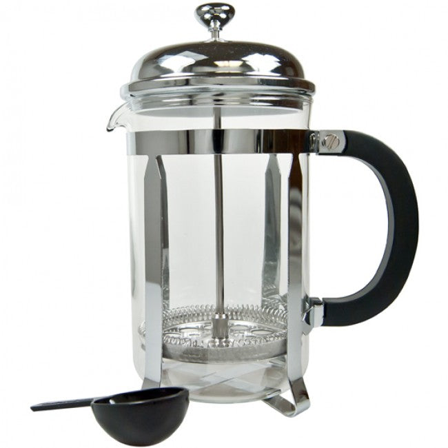 Regent Chrome & Pyrex Coffee Plunger