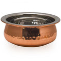 Regent Copper Plated Hammered Handi Bowl, 15.5cm