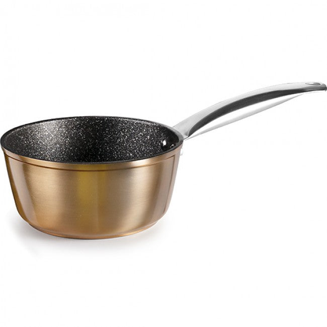 Ibili Natura Copper Non-Stick Saucepan, 14cm