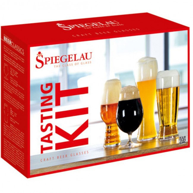 Spiegelau Craft Beer Glass Tasting Kit, Set Of 4