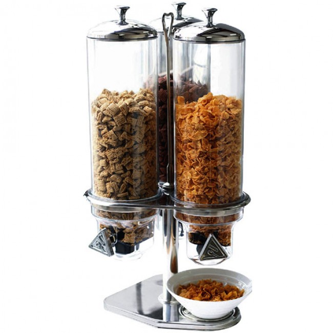 Sunnex Cereal Dispenser, 3 x 4L