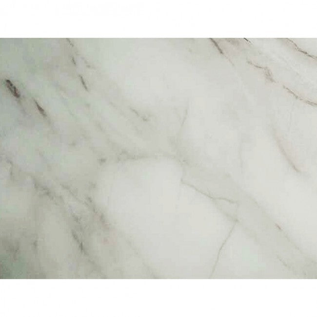 Home Classix Glass Cutting Board, White Marble, 40cm