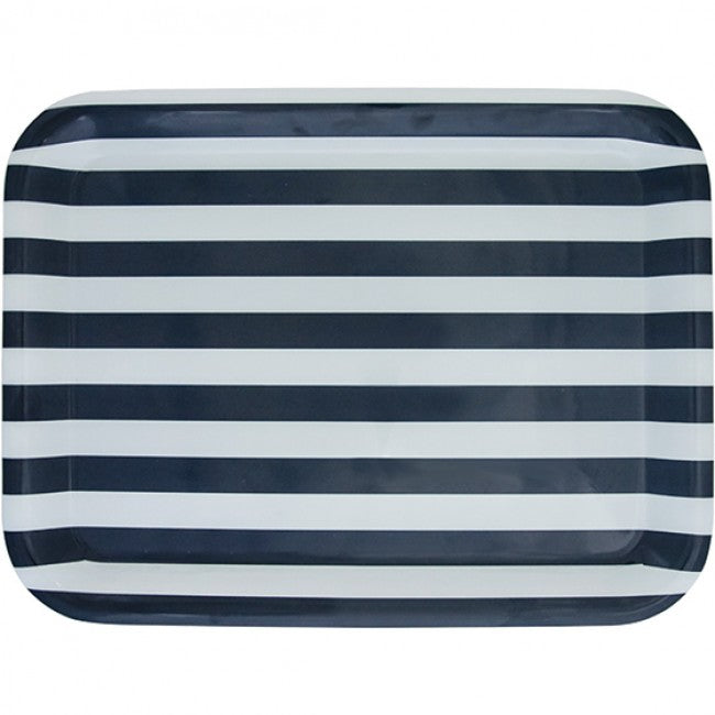 Home Classix Melamine Rectangular Tray, Nautical, 50cm