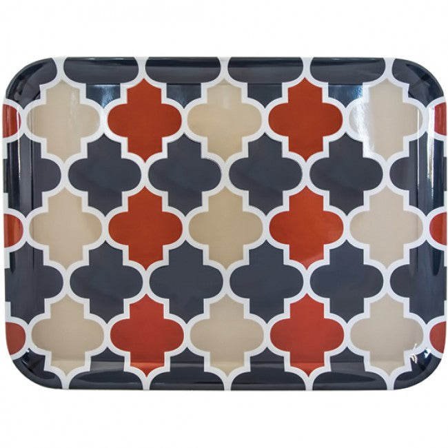 Home Classix Melamine Rectangular Tray, Humble, 43cm