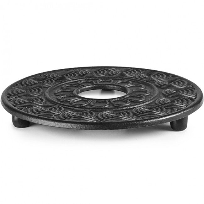 Ibili Oriental Cast Iron Tetsubin Teapot Trivet, Java