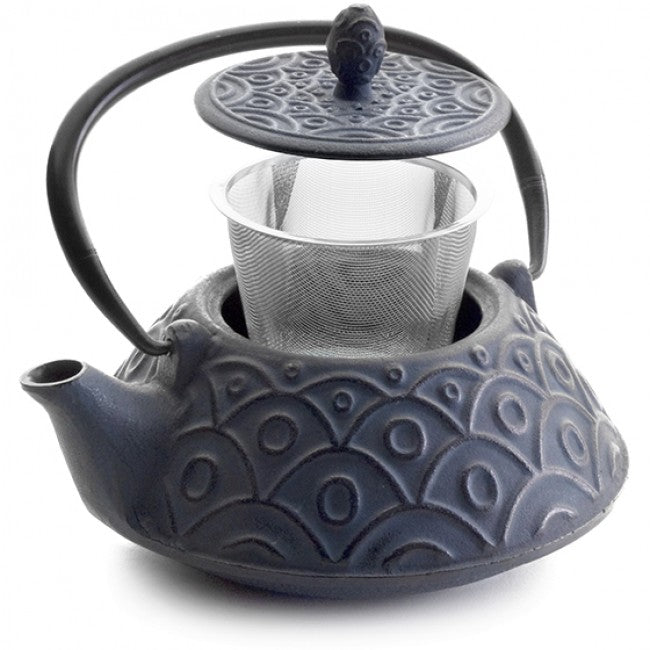 Ibili Oriental Cast Iron Tetsubin Teapot With Infuser, Malaysia, 800ml