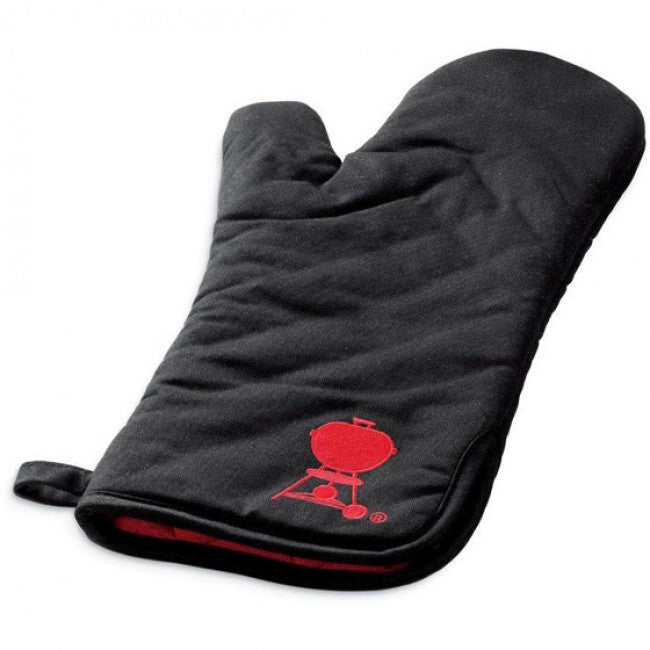 Weber Black Mitt, Red Kettle