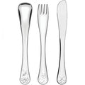 Tramontina Le Petit Children's Cutlery Set For Girls, 3pc