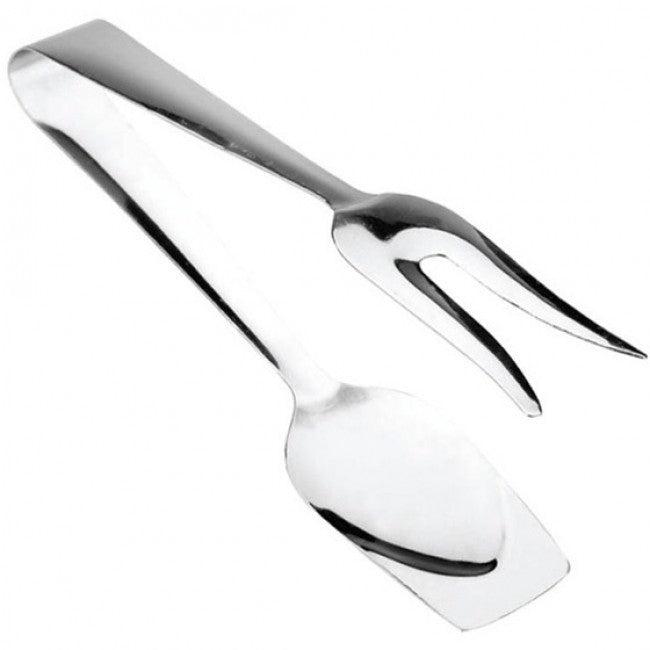Ibili Clasica Stainless Steel Salad Tongs, 20cm
