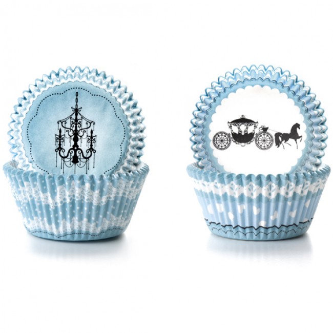 Ibili Disposable Princess Baking Cups, Pack Of 100, 7.5cm