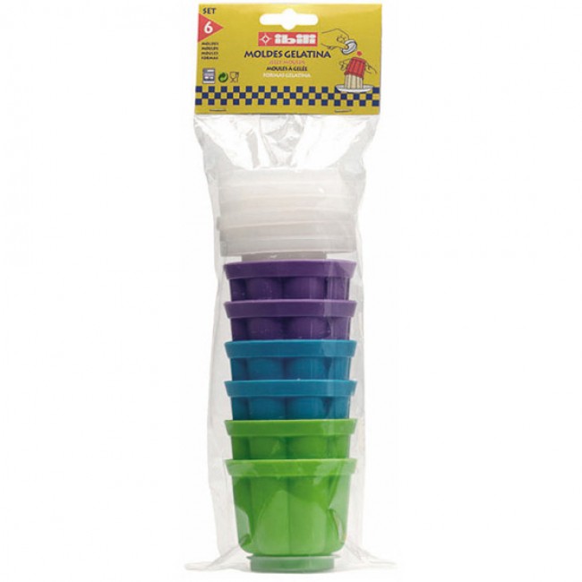 Ibili Accesorios Set Of 6 Jelly Moulds
