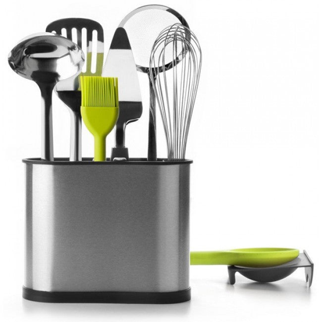 Ibili Prisma Rectangular Stainless Steel Utensil Holder