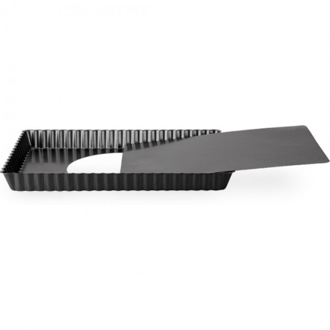 Ibili Moka Loose Bottom Oblong Pan, 28cm