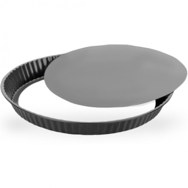 Ibili Moka Loose Bottom Round Baking Pan, 28cm
