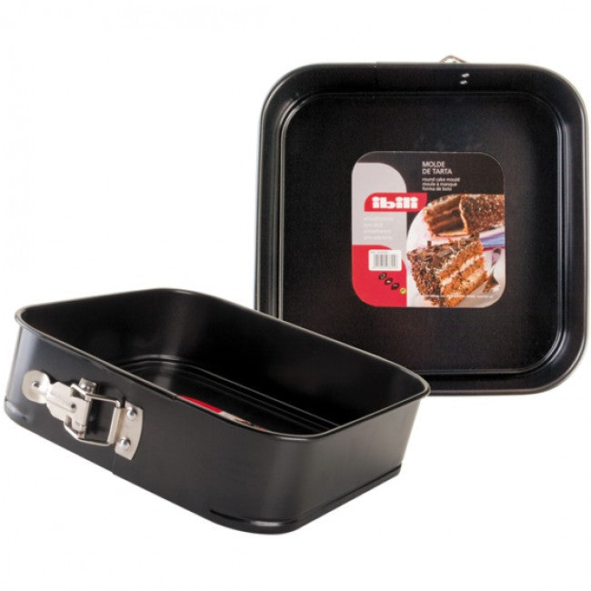Ibili Moka Square Springform Pan, 24cm